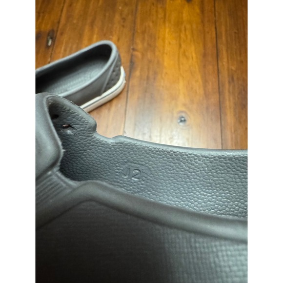 Native Kids J2 Grey Water Shoes Slip On Perforated Toddler Size J2 - Picture 3 of 4